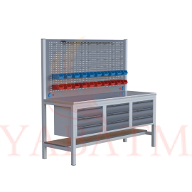 KAMPANYALI 2 MT ÇALIŞMA TEZGAHI 9 ÇEK.