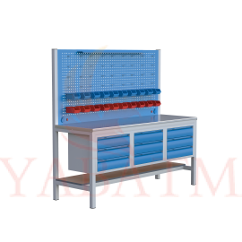 KAMPANYALI 2 MT ÇALIŞMA TEZGAHI 9 ÇEK.