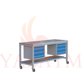 Panosuz 6 Çekmeceli Çalışma Tezgahı