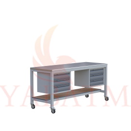 Panosuz 6 Çekmeceli Çalışma Tezgahı