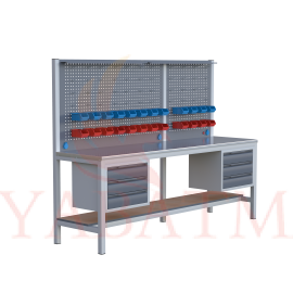 KAMPANYALI 2.5 MT ÇALIŞMA TEZGAHI 6 ÇEK.