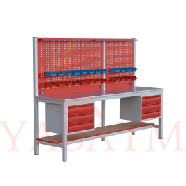 KAMPANYALI 2.5 MT ÇALIŞMA TEZGAHI 6 ÇEK.
