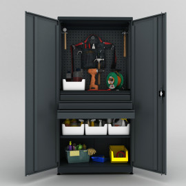 AĞIR ENDÜSTRİYEL MALZEME DOLABI KRM.36.24.28