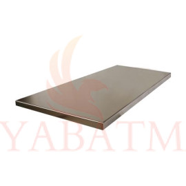 124 cm Paslanmak Çelik Yüzey (H30xW1239xD550mm)